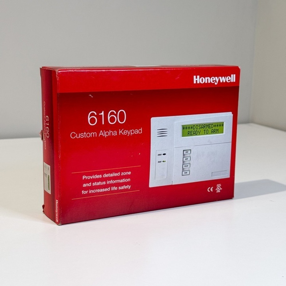 Honeywell Home 6160 Custom Alpha Keypad | Open Box